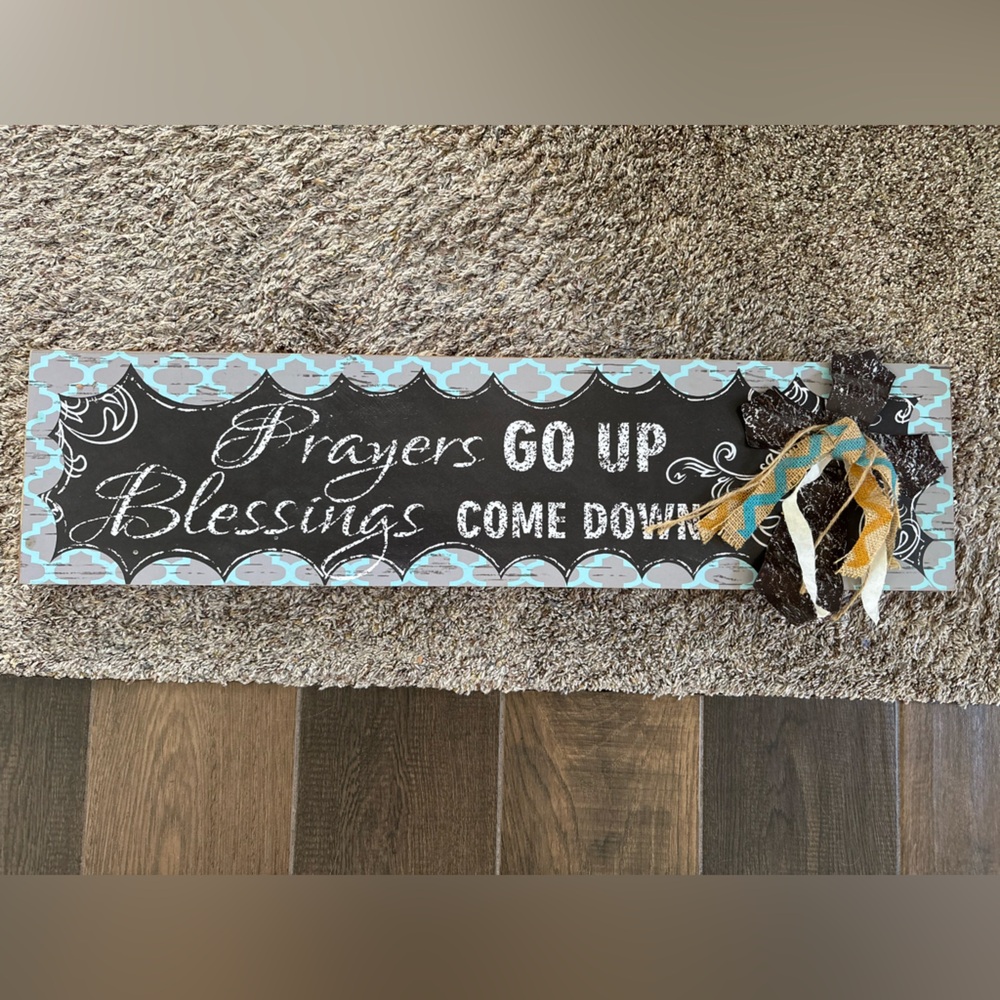 Prayers Go Up Wall Art